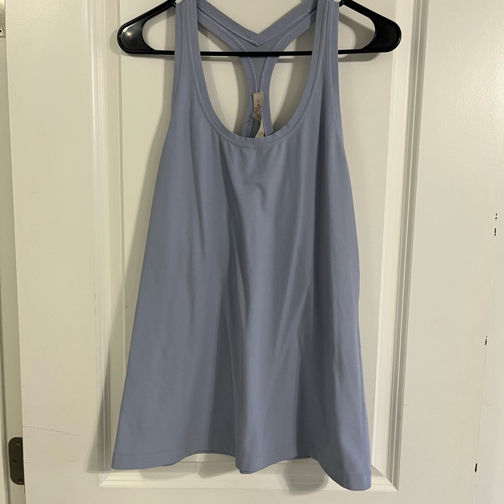 Lululemon Athletica Soft Blue Tank Top
